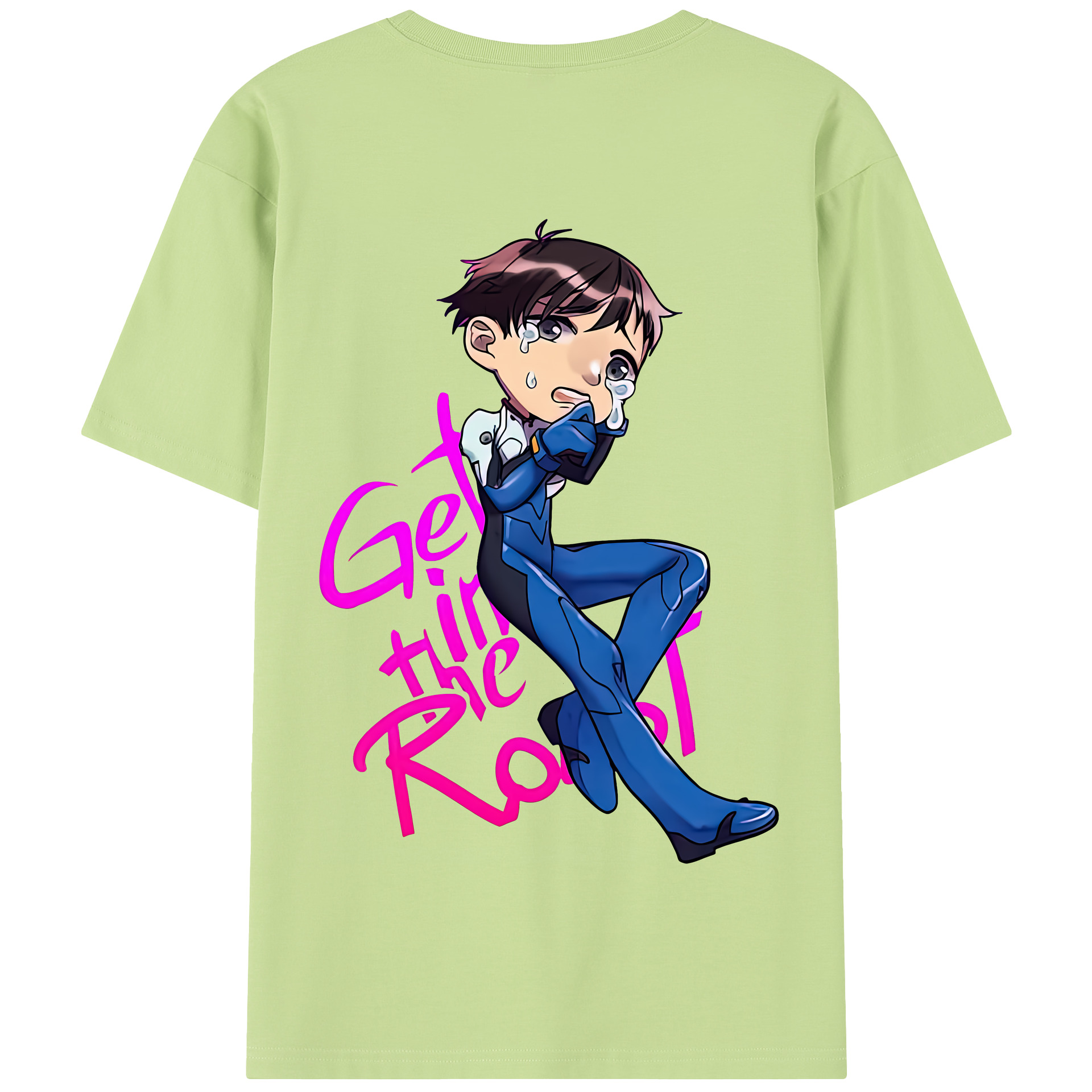 （画像用） EVA 新世紀エヴァンゲリオン 綿100％半袖Tシャツ（背面プリント）